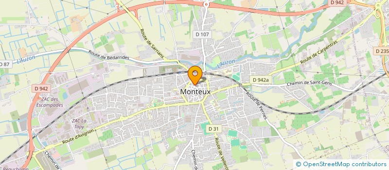 localisation de l'entreprise MADAME SAMIRA REZKALLAH à MONTEUX