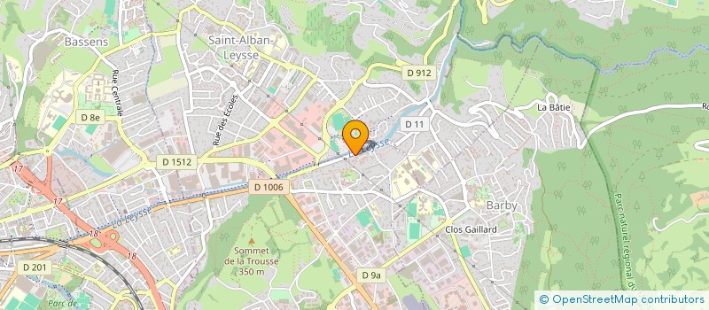 localisation de l'entreprise MADAME SAMIRA REZKI  LA RAVOIRE