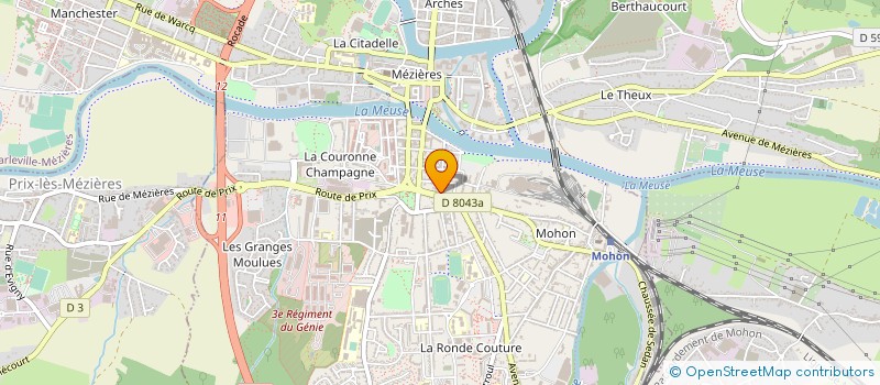 localisation de l'entreprise MADAME SAMIRA RHILASSI à CHARLEVILLE-MEZIERES