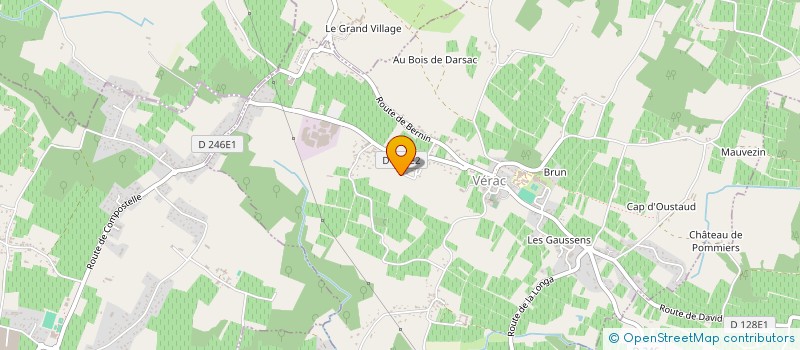 localisation de l'entreprise MADAME SAMIRA RODRIGUES  VERAC