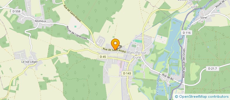 localisation de l'entreprise MADAME SAMIRA SAAFI  MARCILLY-SUR-EURE