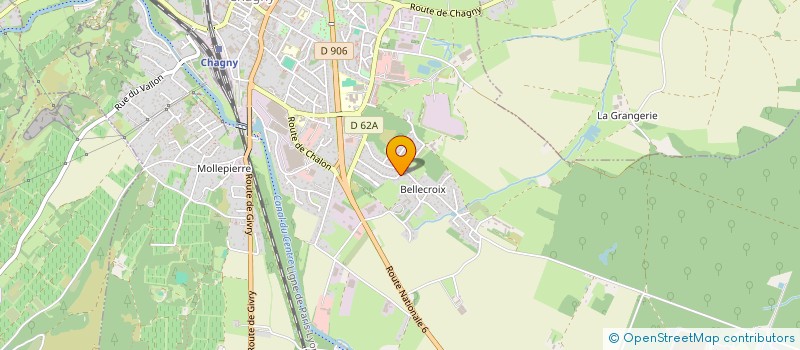 localisation de l'entreprise MADAME SAMIRA SAHRAOUI  CHAGNY