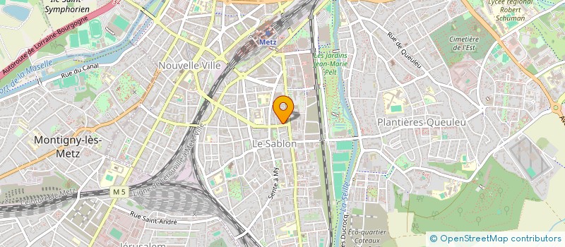 localisation de l'entreprise MADAME SAMIRA SAOULI  METZ