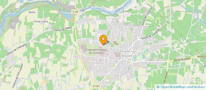 localisation de l'entreprise MADAME SAMIRA SLIFI à CAMARET-SUR-AIGUES