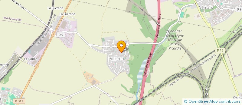 localisation de l'entreprise MADAME SAMIRA TAGUIA  VILLERON