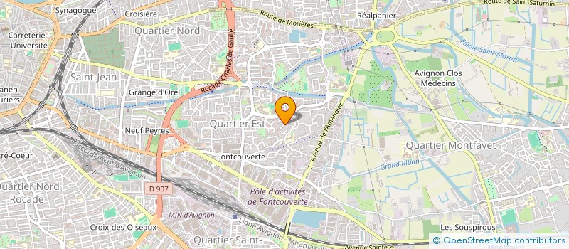 localisation de l'entreprise MADAME SAMIRA TAHIR  AVIGNON