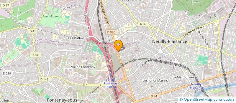 localisation de l'entreprise MADAME SAMIRA TAISSA à FONTENAY-SOUS-BOIS