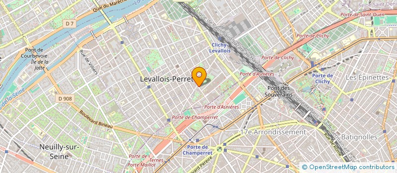 localisation de l'entreprise MADAME SAMIRA TALEB à LEVALLOIS-PERRET