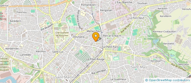 localisation de l'entreprise MADAME SAMIRA TAZEBOUDJT à BREST