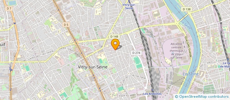 localisation de l'entreprise MADAME SAMIRA TEURKI à VITRY-SUR-SEINE