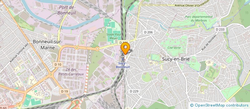 localisation de l'entreprise MADAME SAMIRA ZAAMOUCHE  SUCY-EN-BRIE