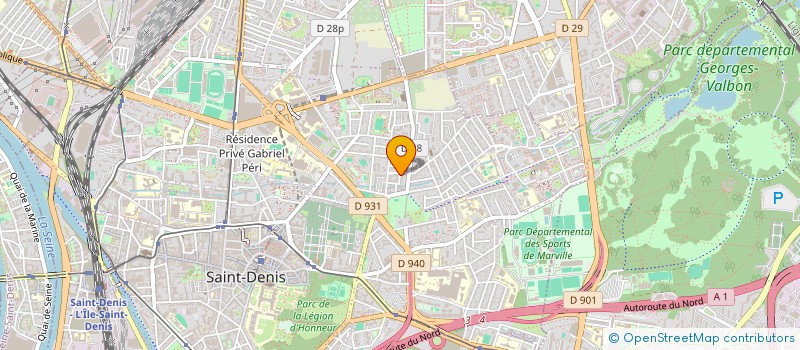 localisation de l'entreprise MADAME SAMIYA SOGHAR  SAINT-DENIS