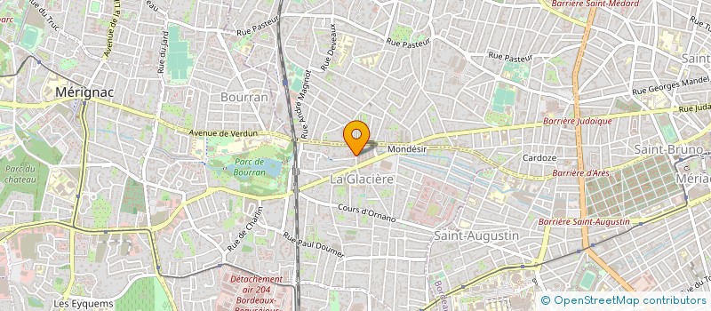 localisation de l'entreprise MADAME SAMOELINE RASAMIZANAKA  MERIGNAC