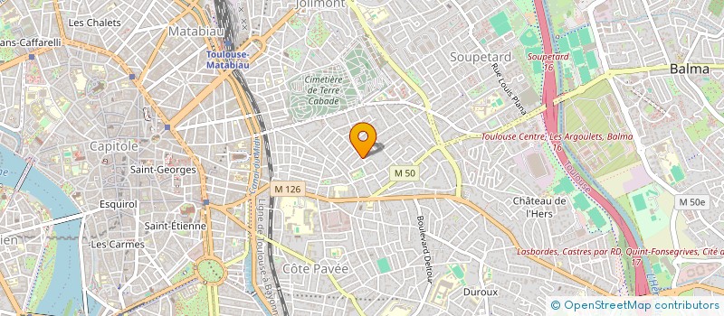 localisation de l'entreprise MADAME SAMPEY PATENON à TOULOUSE