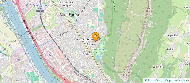 localisation de l'entreprise MADAME SAMRA CHOUATTAH  SAINT-EGREVE