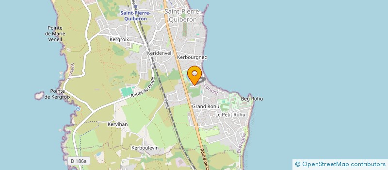 localisation de l'entreprise MADAME SAMUELLA HANITRINIAINA  SAINT-PIERRE-QUIBERON