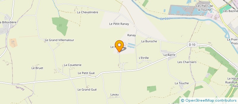 localisation de l'entreprise MADAME SAMUELLE LEROUX  SAINT-MARTIN-DES-BOIS