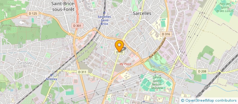 localisation de l'entreprise MADAME SAMUELLE NSEM BENA  ASNIERES-SUR-SEINE