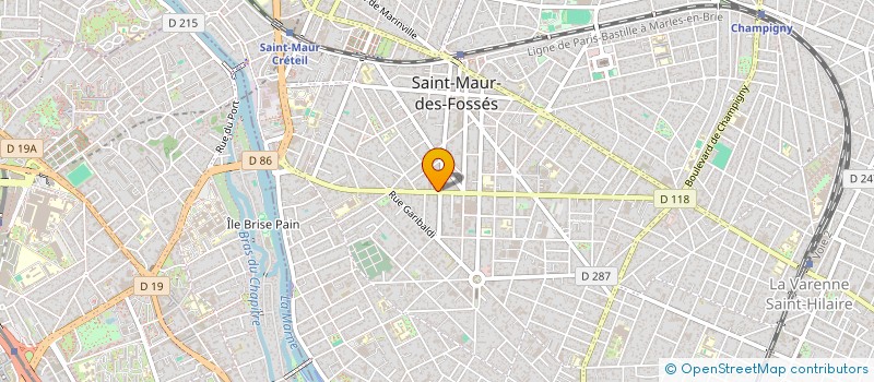 localisation de l'entreprise MADAME SAMUELLE OSSERI à SAINT-MAUR-DES-FOSSES