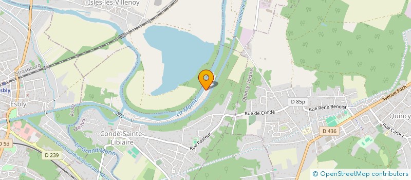 localisation de l'entreprise MADAME SAMUELLE SOMMIER  CONDE-SAINTE-LIBIAIRE