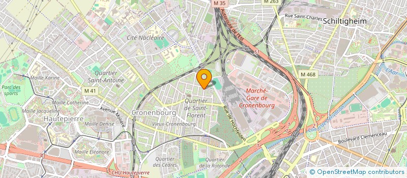 localisation de l'entreprise MADAME SAMUELS CONFORT à STRASBOURG