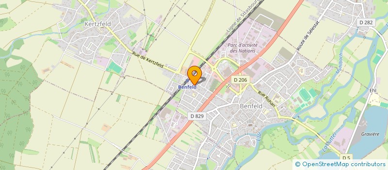 localisation de l'entreprise MADAME SAMYA BOUDIBI  BENFELD