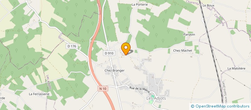 localisation de l'entreprise MADAME SAMYA CHAIRA à SALLES-DE-VILLEFAGNAN