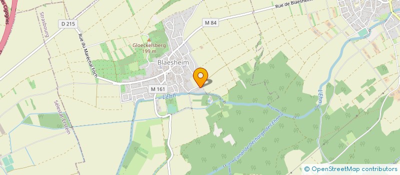 localisation de l'entreprise MADAME SAMYA CHATRAOUI  BLAESHEIM