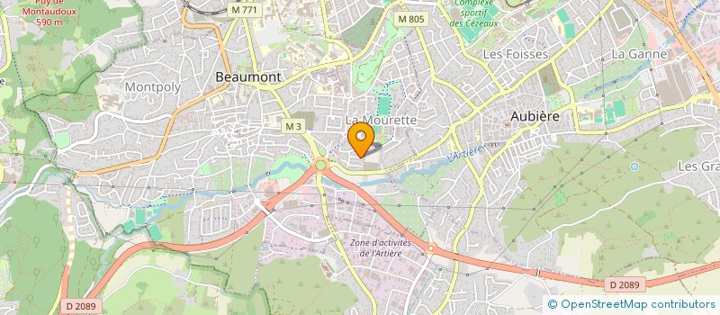 localisation de l'entreprise MADAME SAMYA KHOUDA à BEAUMONT