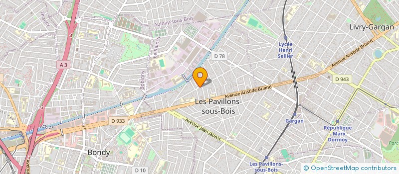 localisation de l'entreprise MADAME SAMYA SBITI  LES PAVILLONS-SOUS-BOIS