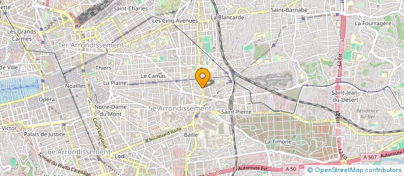 localisation de l'entreprise MADAME SAMYLLA ALVES DA SILVA à MARSEILLE