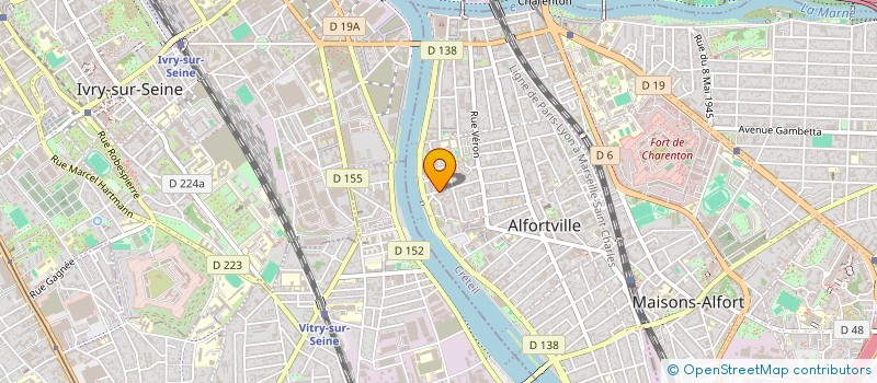 localisation de l'entreprise MADAME SANA ARSHAD  ALFORTVILLE