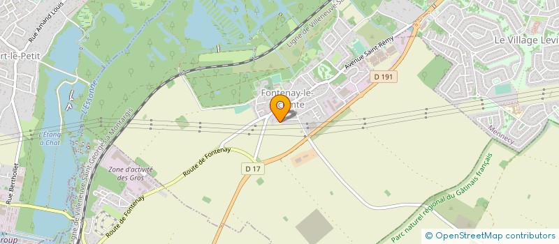 localisation de l'entreprise MADAME SANA BEN LAHBIB à FONTENAY-LE-VICOMTE