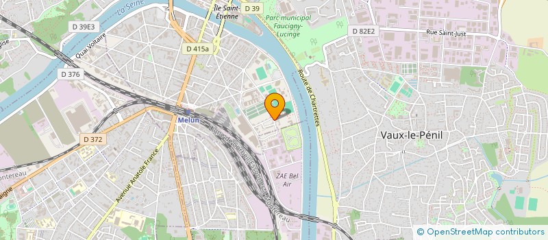 localisation de l'entreprise MADAME SANA BEN SALAH  MELUN