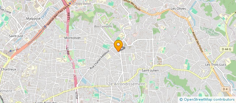 localisation de l'entreprise MADAME SANA BENSMAINE à MARSEILLE
