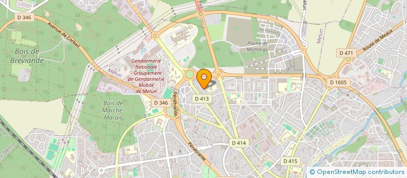 localisation de l'entreprise MADAME SANA DAHHANE à MELUN
