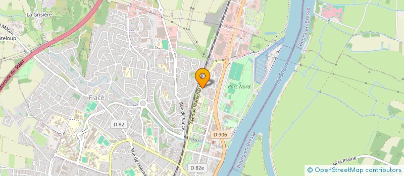 localisation de l'entreprise MADAME SANA EL MOUTAOUAKIL à MACON