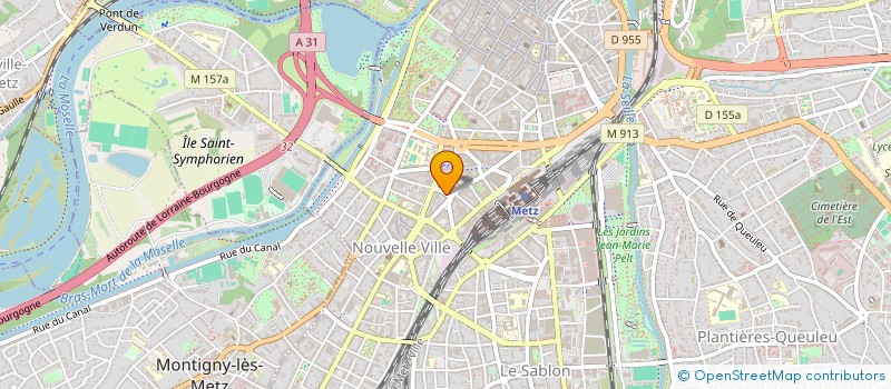 localisation de l'entreprise MADAME SANA ELGHARIB  METZ