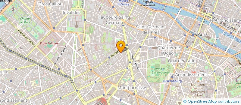 localisation de l'entreprise MADAME SANA HARGUEM à PARIS