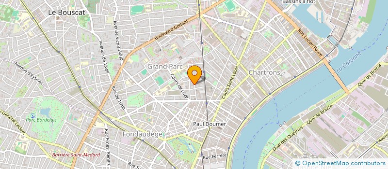 localisation de l'entreprise MADAME SANA HIJAZIE  BORDEAUX