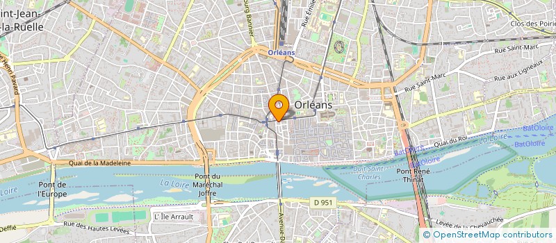 localisation de l'entreprise MADAME SANA JABRI à ORLEANS