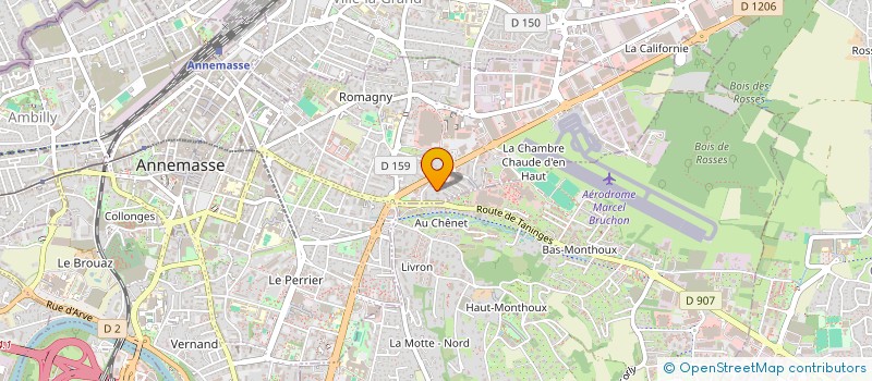 localisation de l'entreprise MADAME SANA KERFAOUI  POUILLON