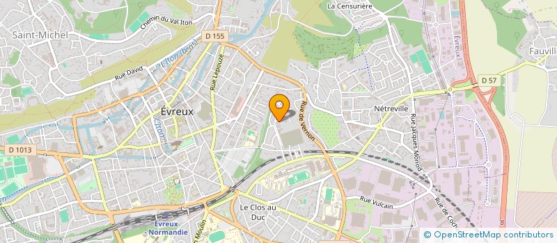 localisation de l'entreprise MADAME SANA LAALI à EVREUX