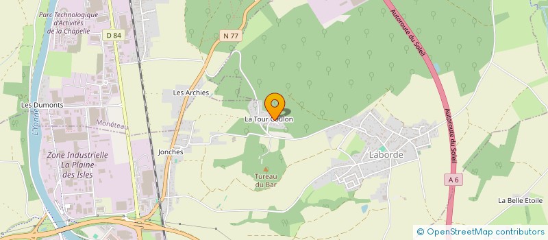 localisation de l'entreprise MADAME SANA MAGHOUZ à AUXERRE