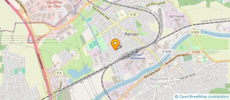 localisation de l'entreprise MADAME SANA MALDJI  PERSAN