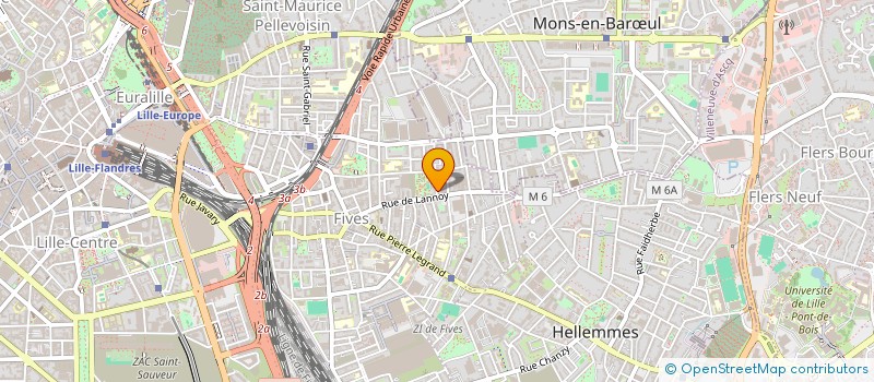 localisation de l'entreprise MADAME SANA MANKAA à LILLE