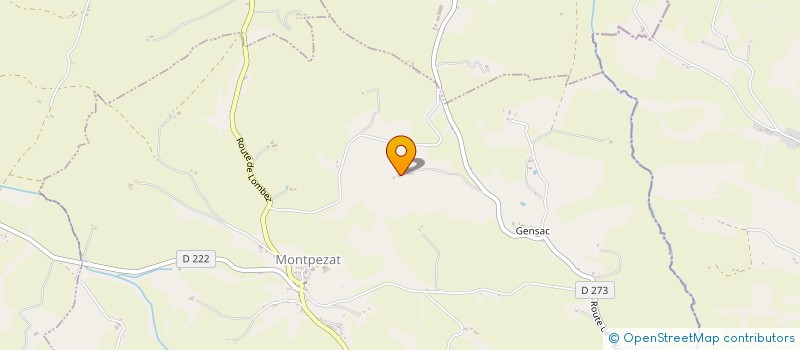 localisation de l'entreprise MADAME SANA NOUAMANE  MONTPEZAT