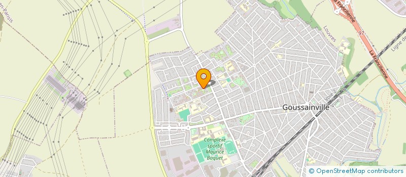 localisation de l'entreprise MADAME SANA RAHMAN  GOUSSAINVILLE