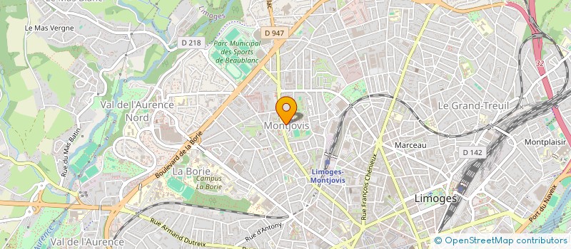 localisation de l'entreprise MADAME SANA SAID MIMUN à LIMOGES