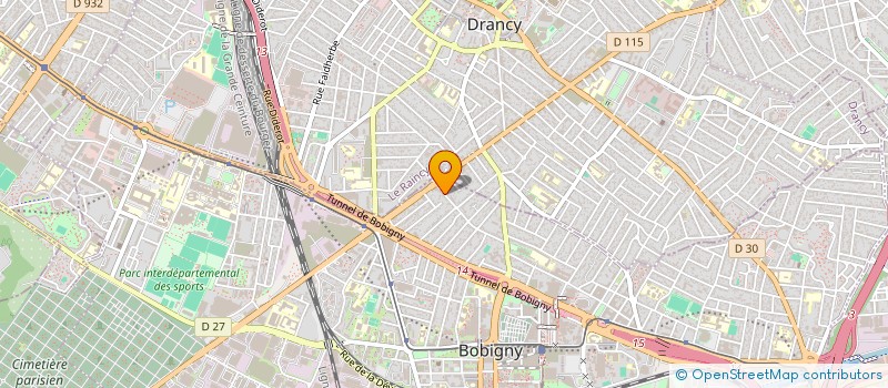 localisation de l'entreprise MADAME SANA SAIDI à BOBIGNY